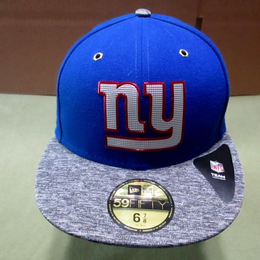 NY Giants New Era 59Fifty 6 7/8 Fitted Hat NFL Team